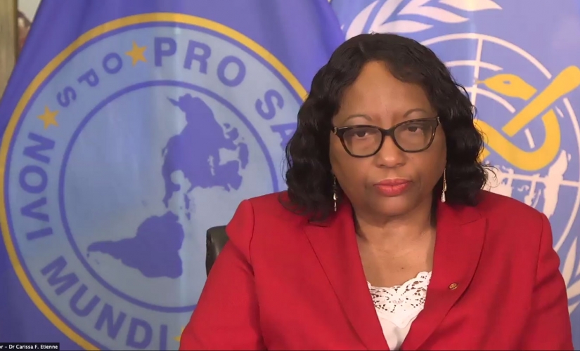 La directora de la Organización Panamericana de la Salud, Carissa Etienne